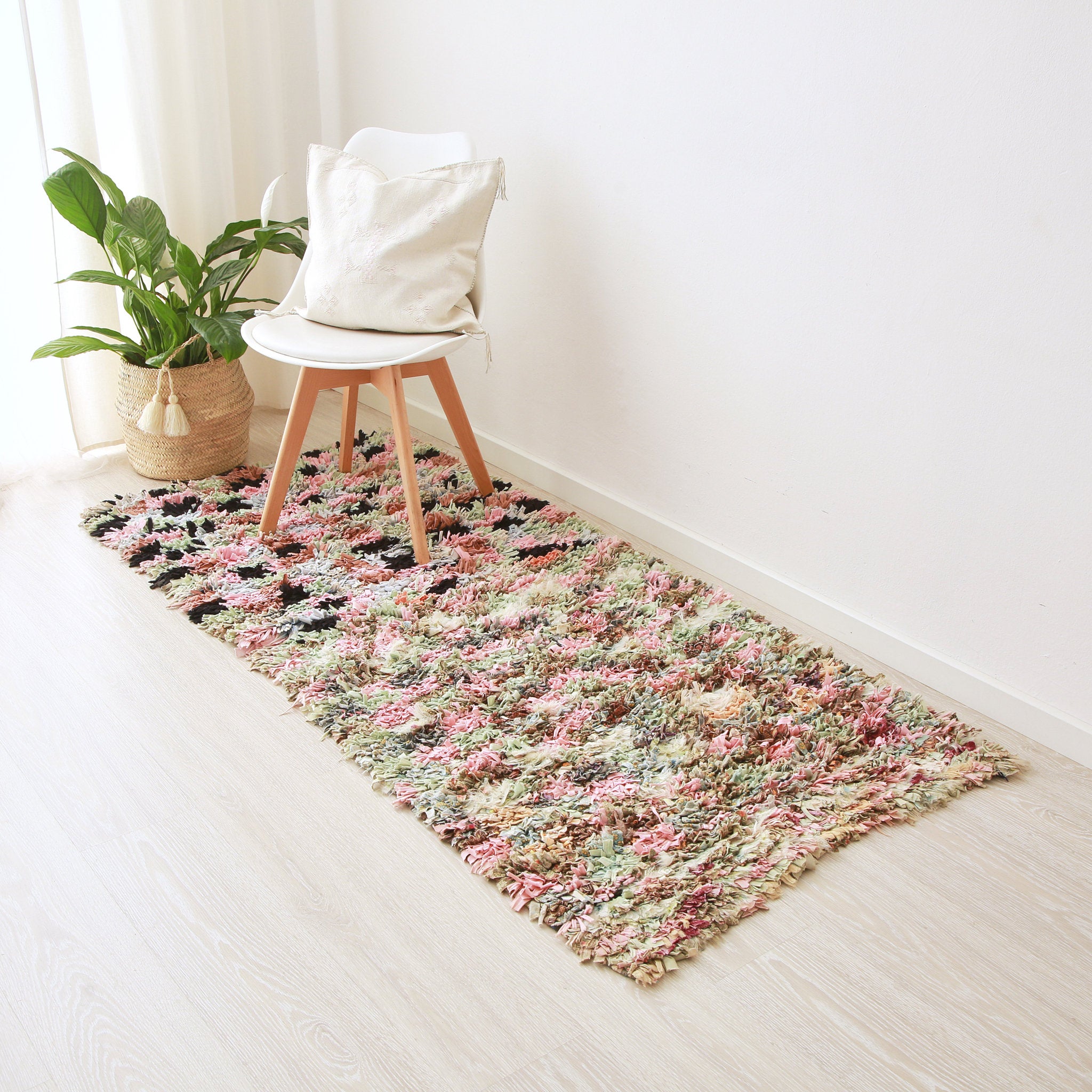 Tapis Boucherouite 1,9*0,9 m
