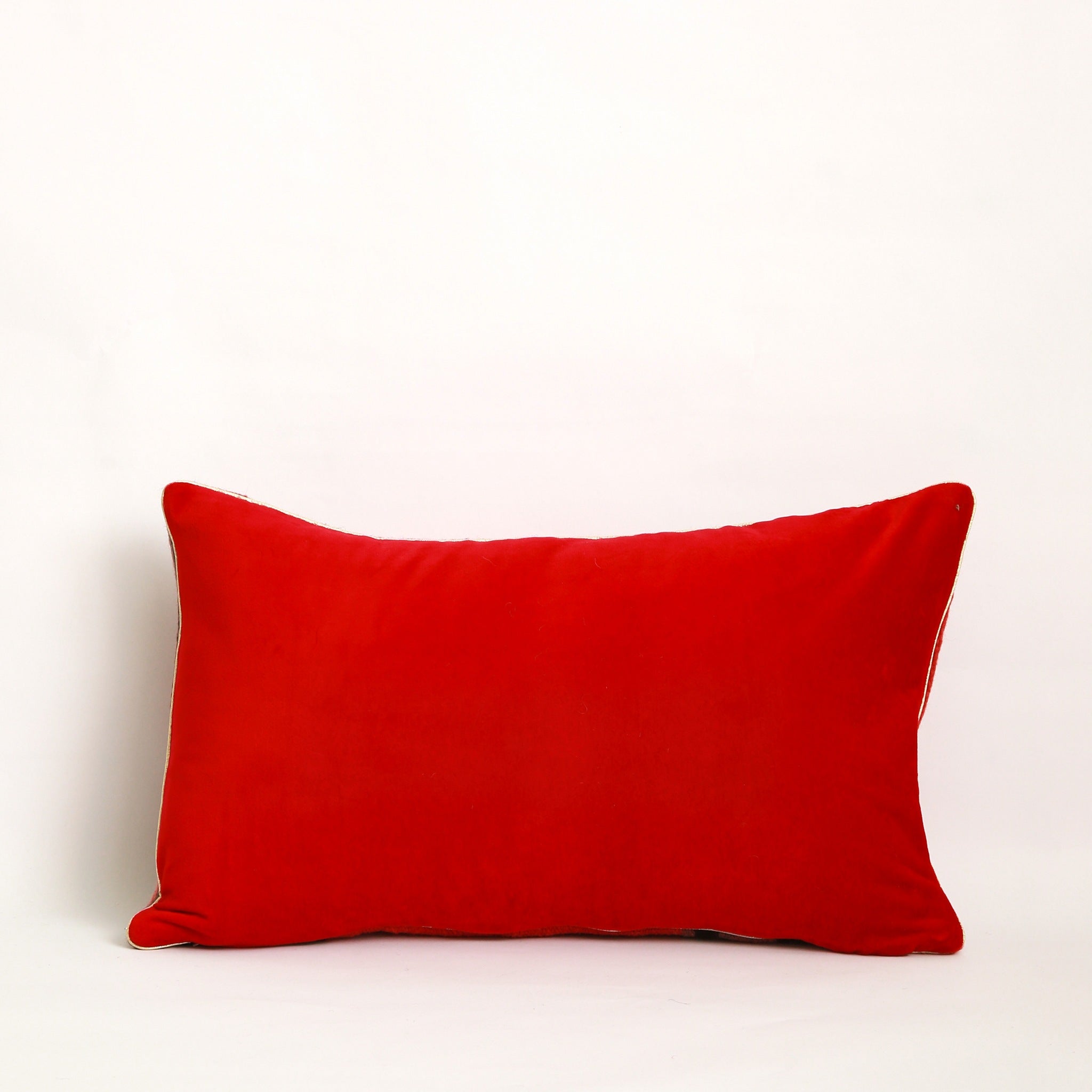 Federa Per Cuscino Decorativa In Seta Banarasi Tessuta A Mano – 40x40 Cm, Colore Magenta, Con Cerniera – Prodotto Artigianale Dal Kashmir