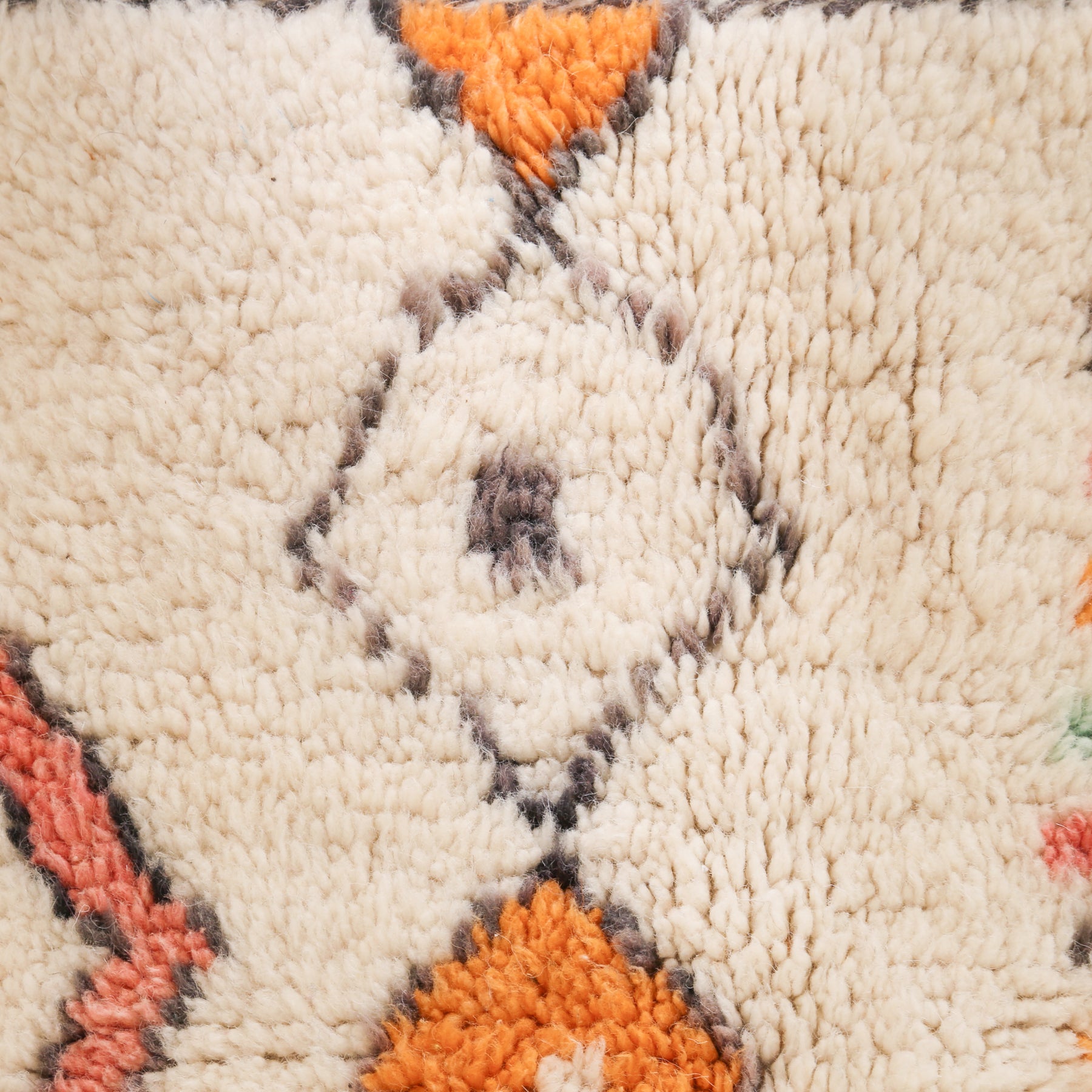 dettaglio di un rombo all'interno di un tappeto